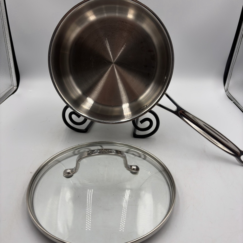 Cuisinart Stainless Steel 3 Quart Saucepan + Lid 7193 20G Induction Ready